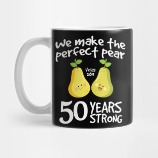 Perfect Pear For Matching Couple 50th Anniversary Gift Idea Mug